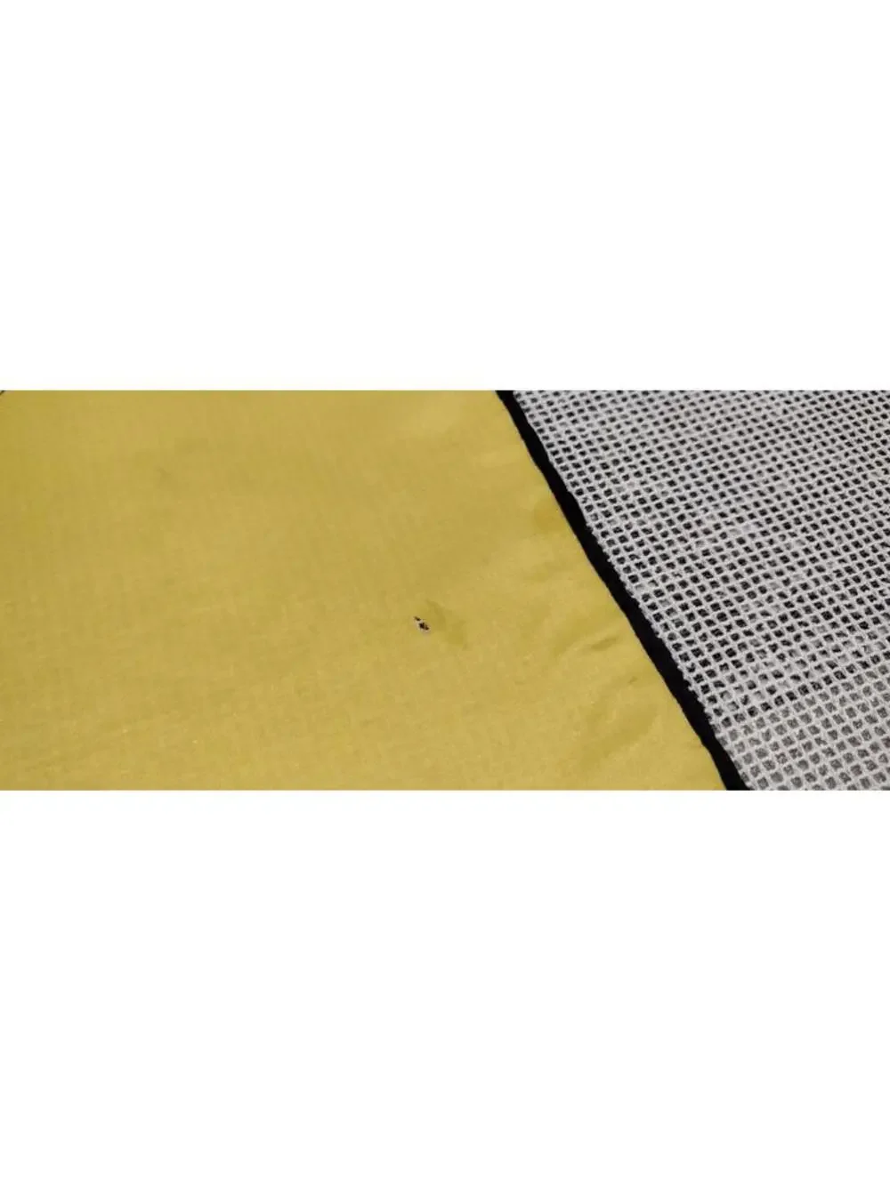 1950s Mid Century Men's Silk Scarf Square Diamond Mustard Rockabilly Neck Scarf